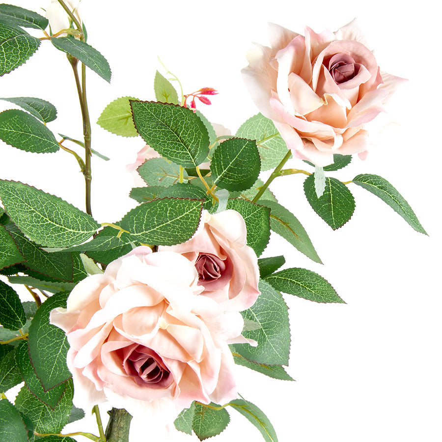 Potted Artificial Lagerfield Rose