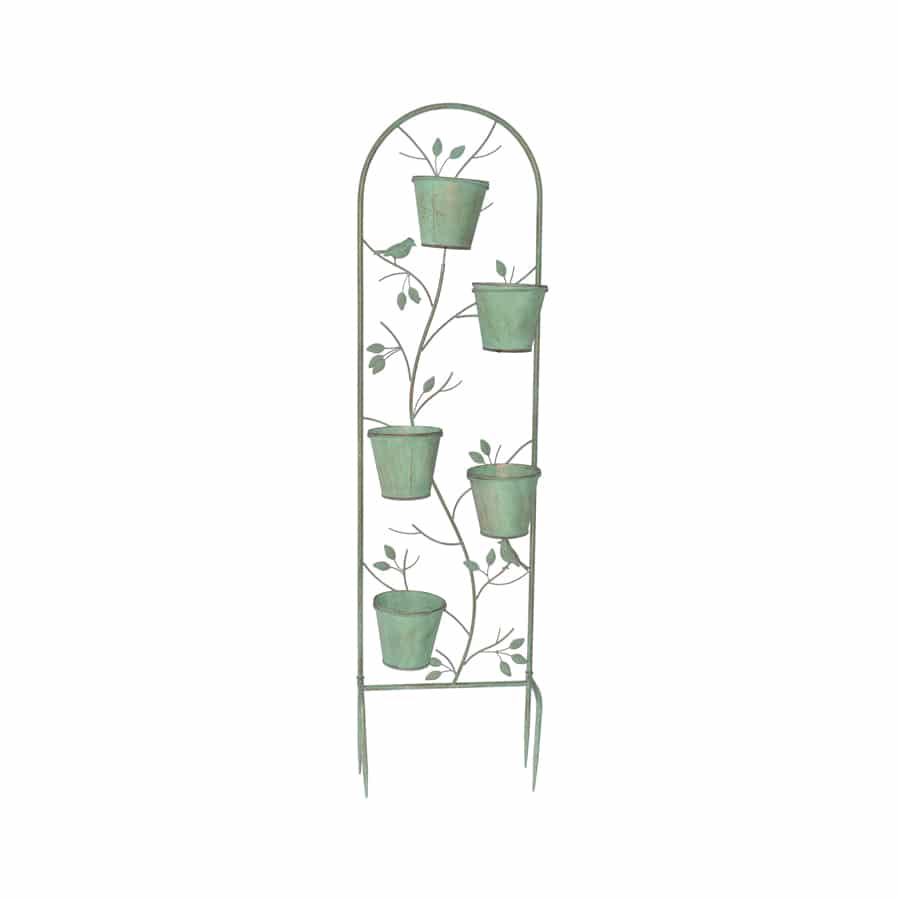 Leafy Arch Garden Stake With 5 Plant Pots