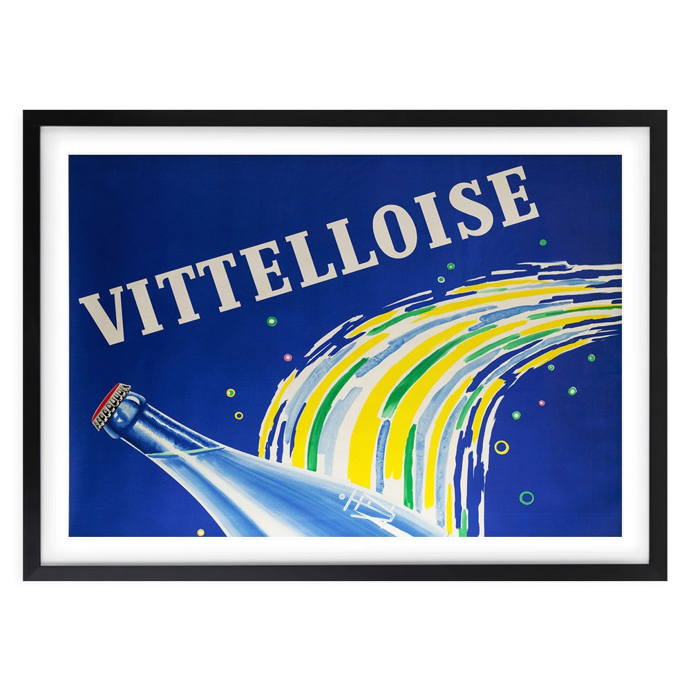 Vittelloise 105cm x 81cm Framed A1 Art Print