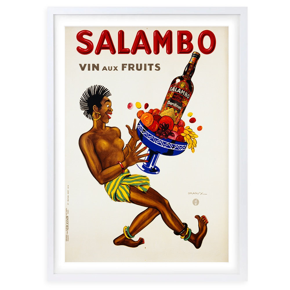 Salambo 105cm x 81cm Framed A1 Art Print