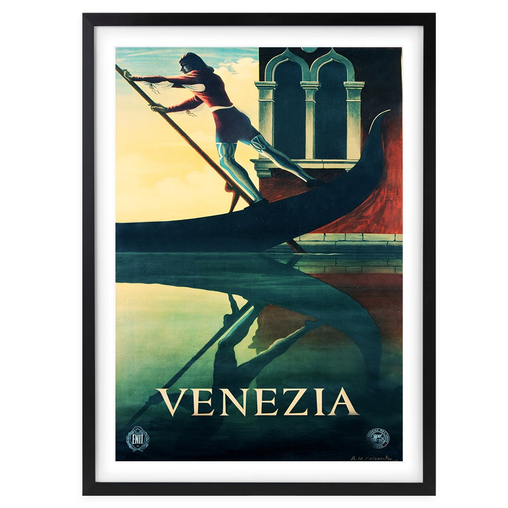 Venezia 105cm x 81cm Framed A1 Art Print