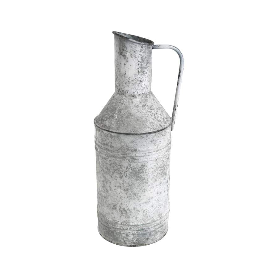 Rustic Garden Jug - Distressed White