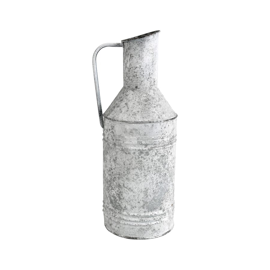 Rustic Garden Jug - Distressed White