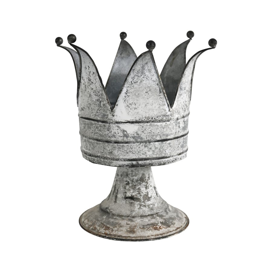 Pillar Crown Ornament Pot Planter