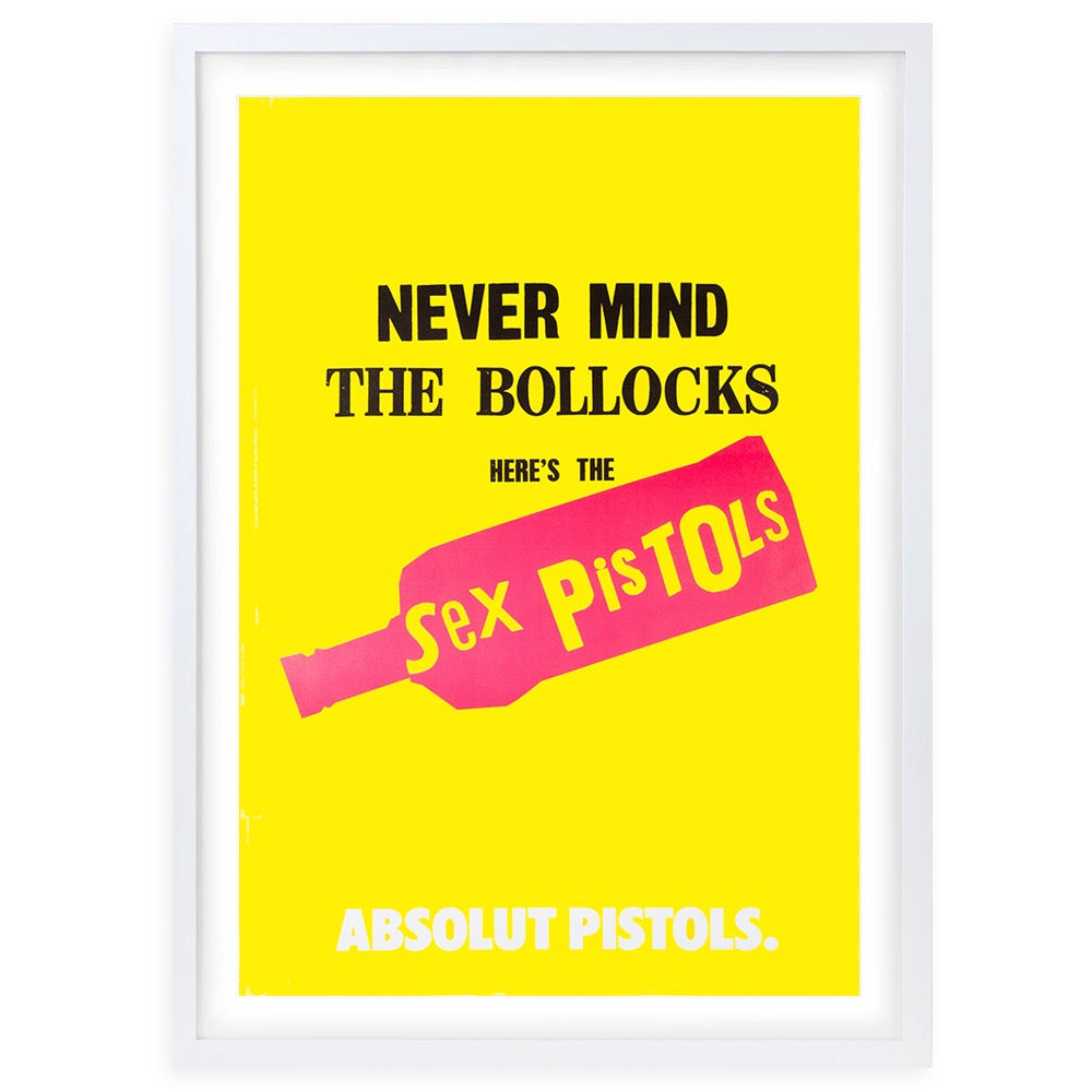 The Sex Pistols - Absolut Pistols 2002 105cm x 81cm Framed A1 Art Print