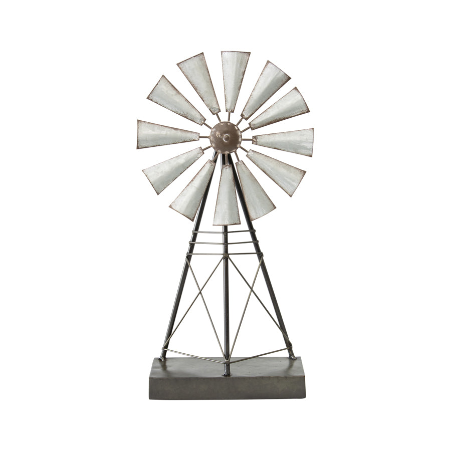 Windmill on Base Garden Decor 51cms