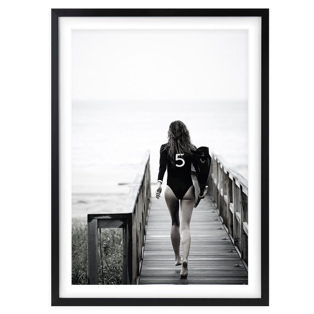 Chanel No5 The One That I Want Large 105cm x 81cm Framed A1 Art Print