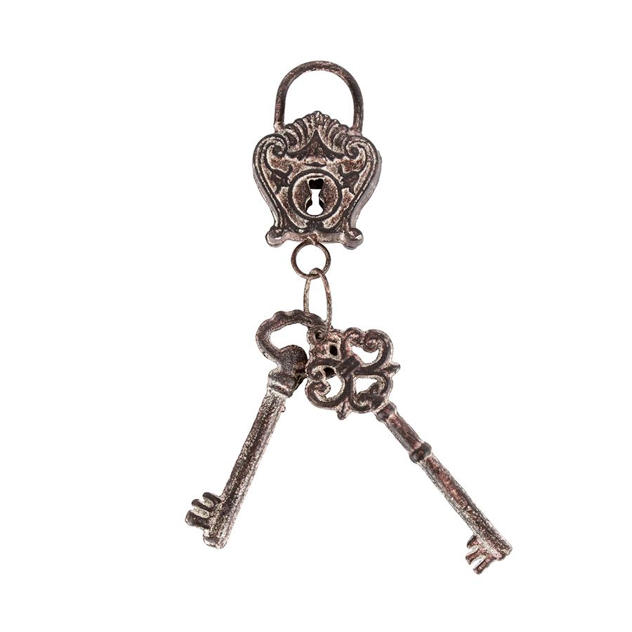 Artisan Vintage Lock and Keys Decor