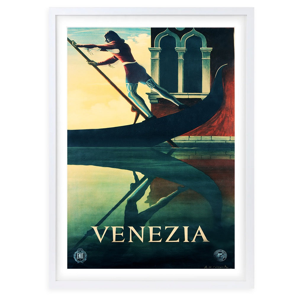 Venezia 105cm x 81cm Framed A1 Art Print