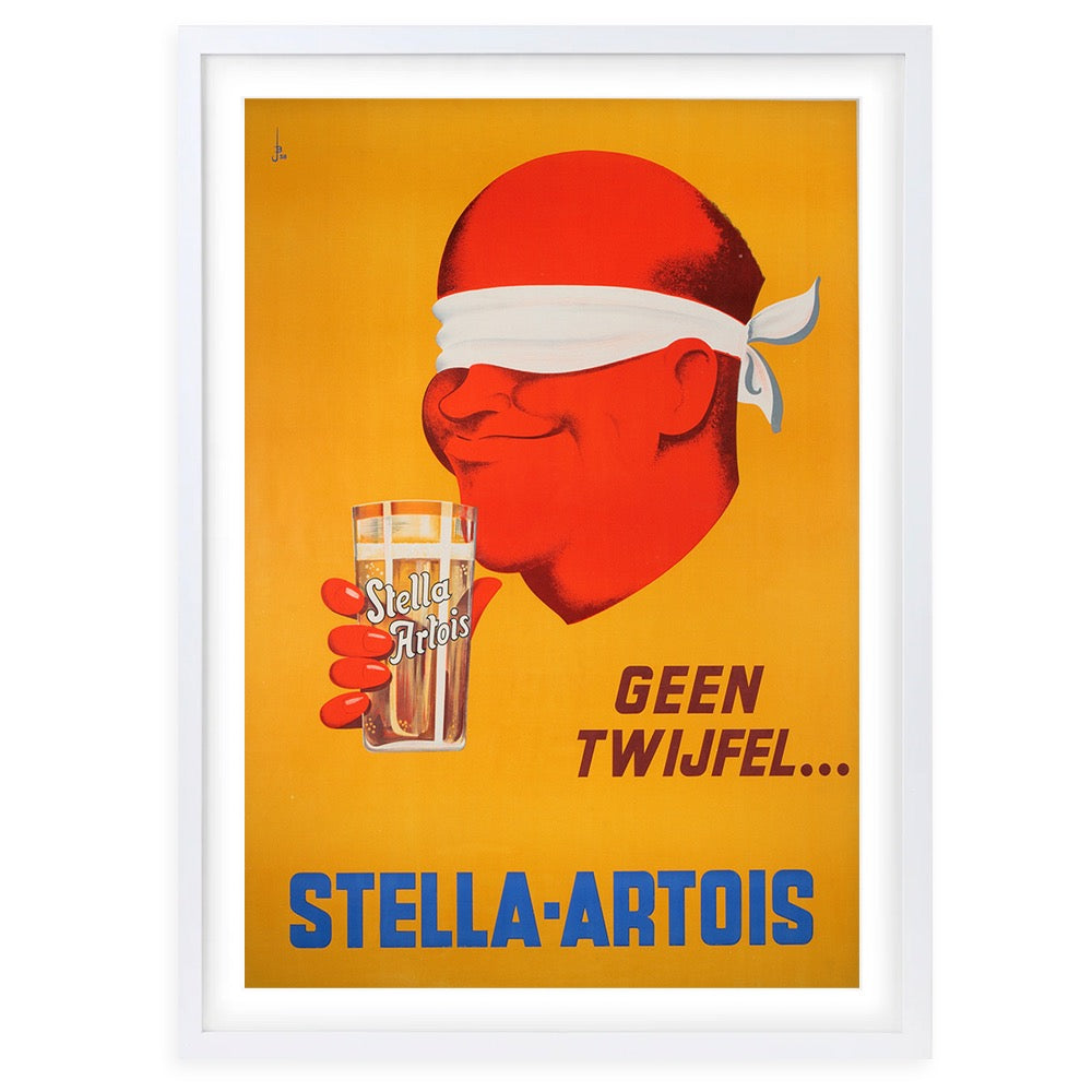 Stella Artois 105cm x 81cm Framed A1 Art Print