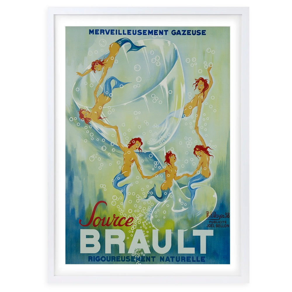 Source Brault 105cm x 81cm Framed A1 Art Print
