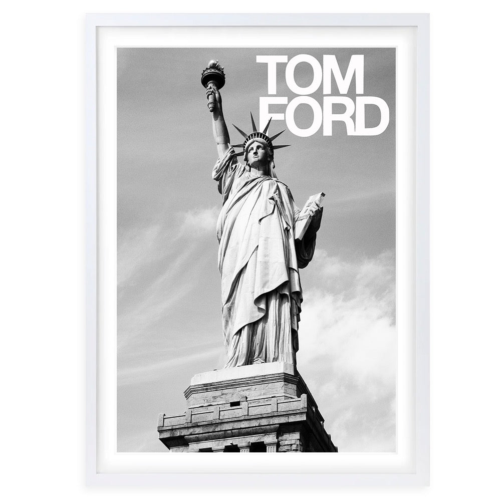 Statue Of Liberty Tom Ford 105cm x 81cm Framed A1 Art Print