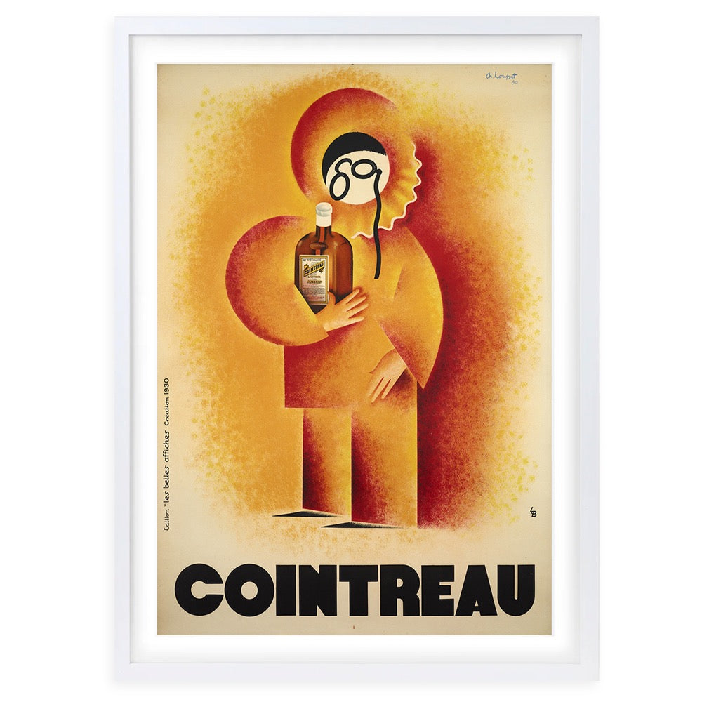 Cointreau 1930 Large 105cm x 81cm Framed A1 Art Print