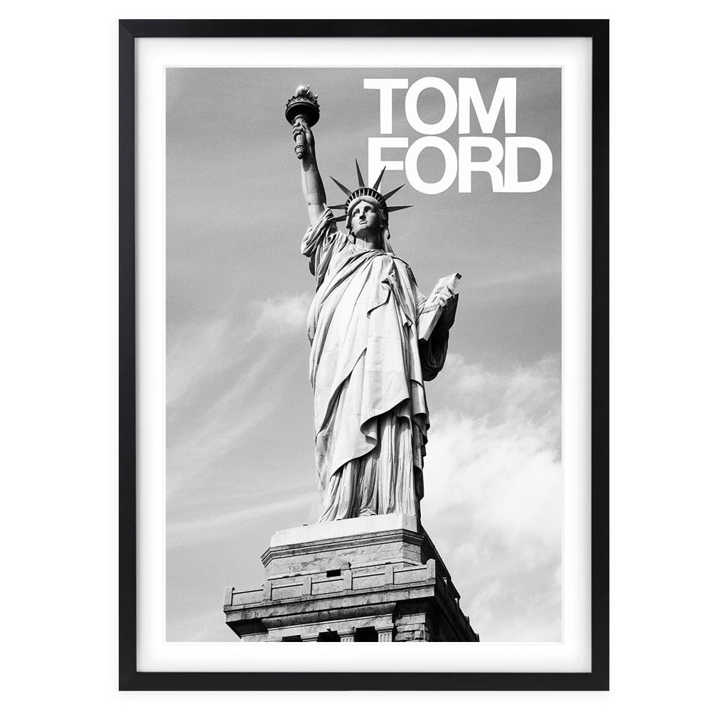 Statue Of Liberty Tom Ford 105cm x 81cm Framed A1 Art Print