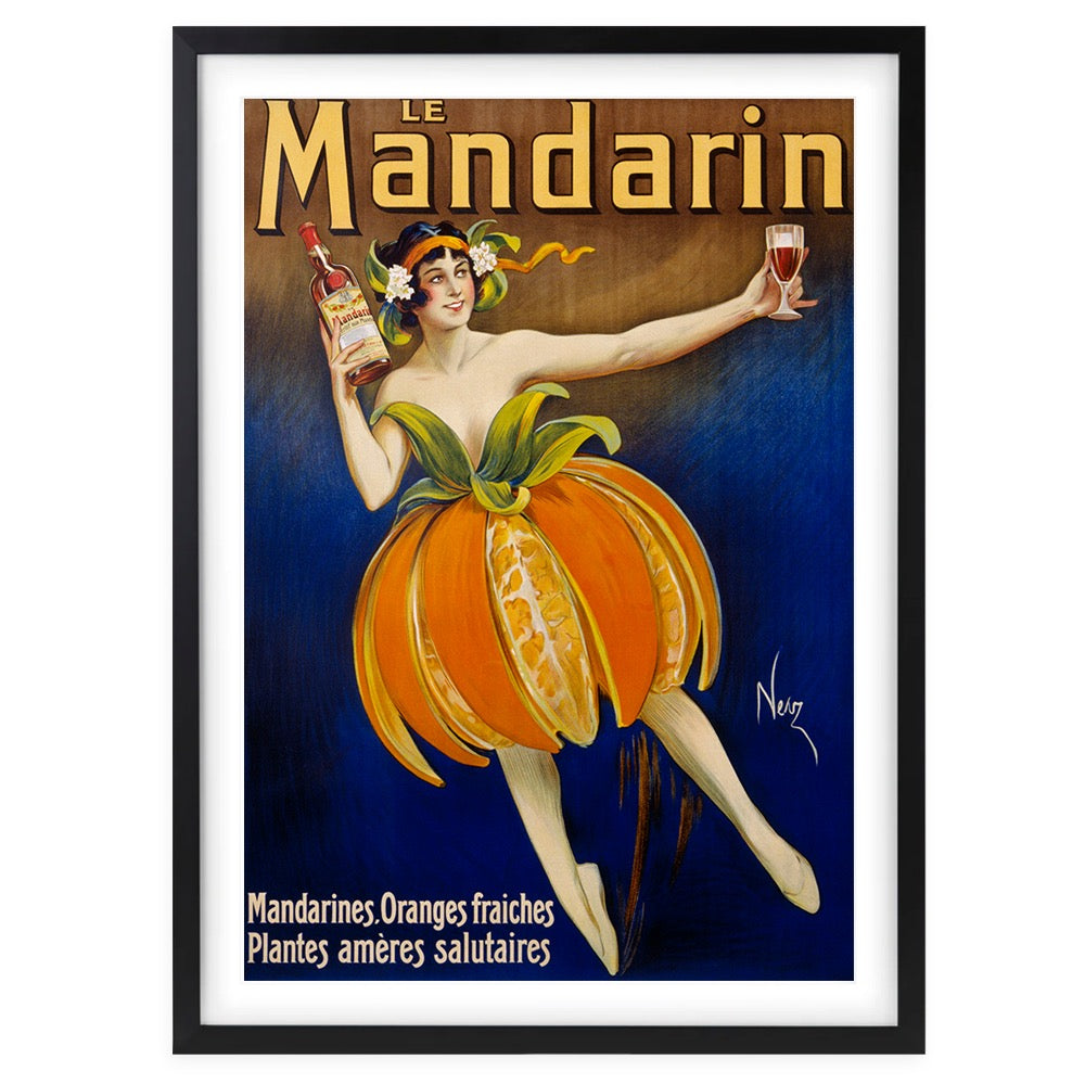 Mandarin 105cm x 81cm Framed A1 Art Print