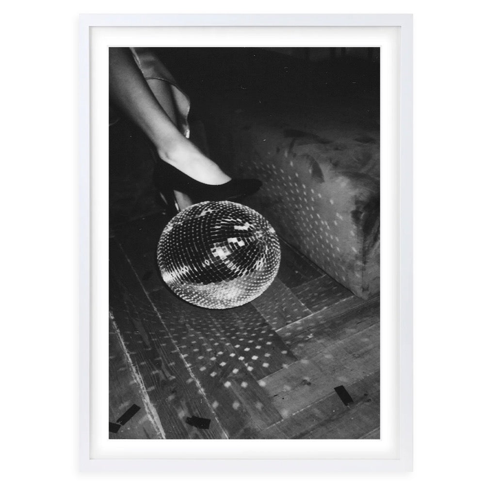 Disco Shoes 105cm x 81cm Framed A1 Art Print