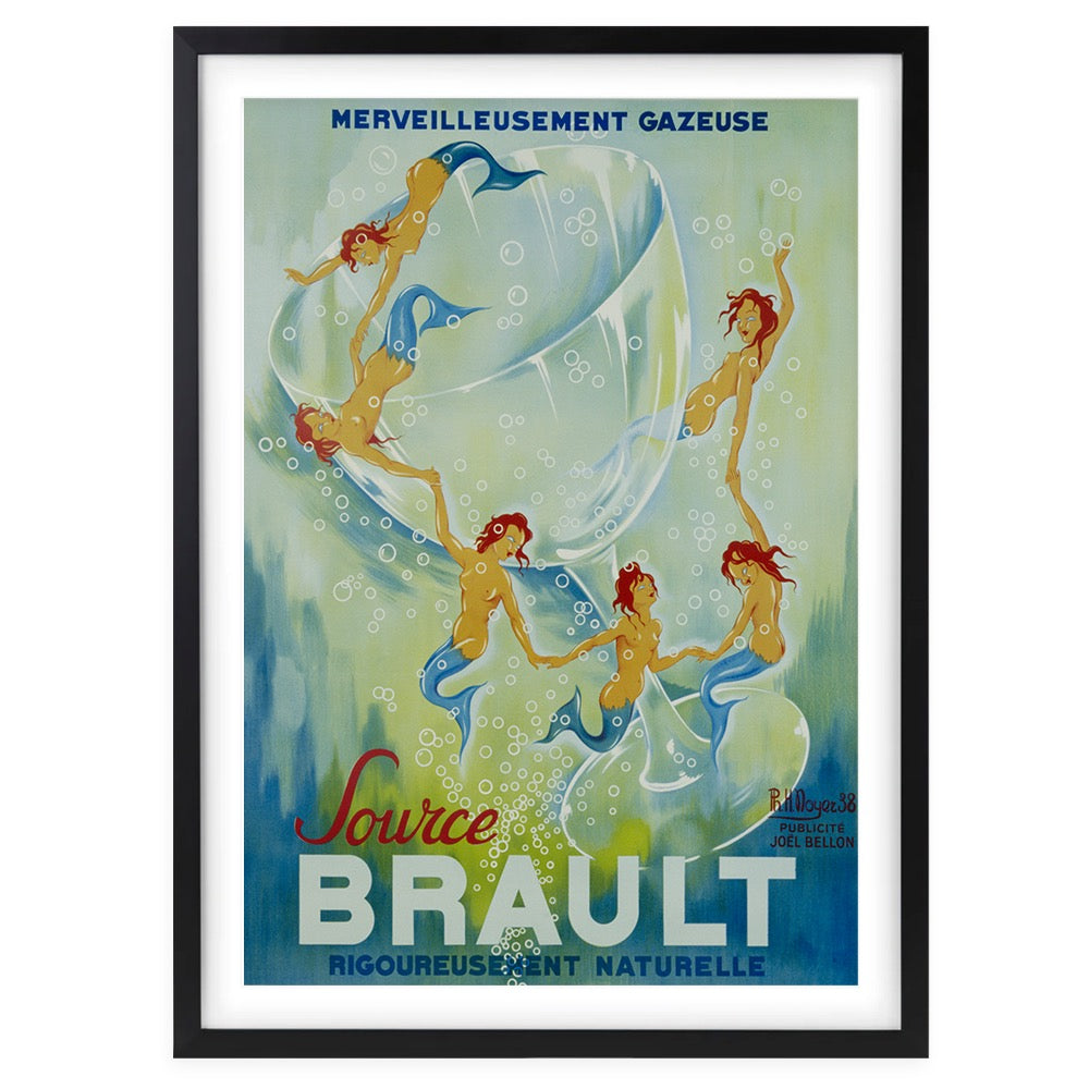 Source Brault 105cm x 81cm Framed A1 Art Print