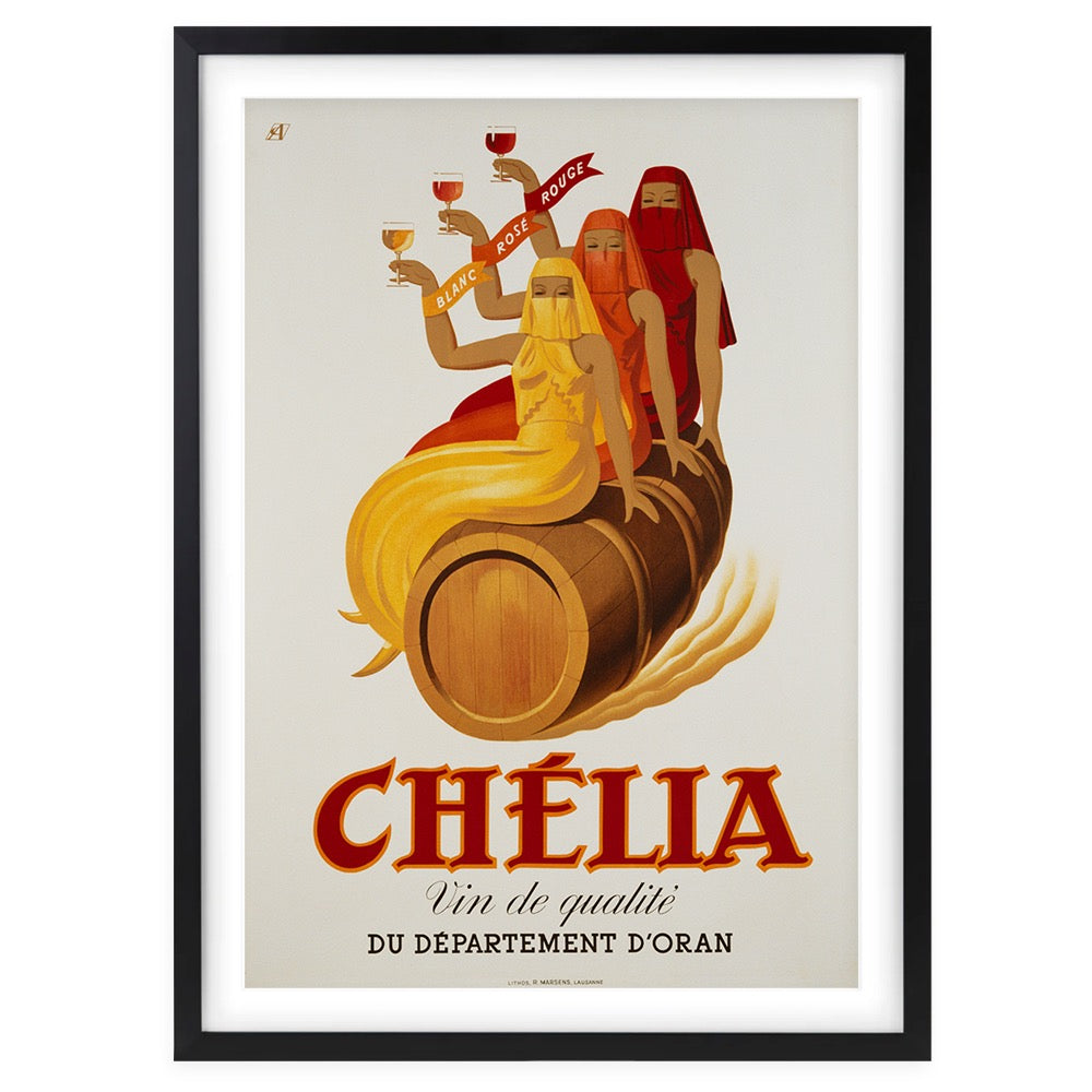 Chelia Large 105cm x 81cm Framed A1 Art Print