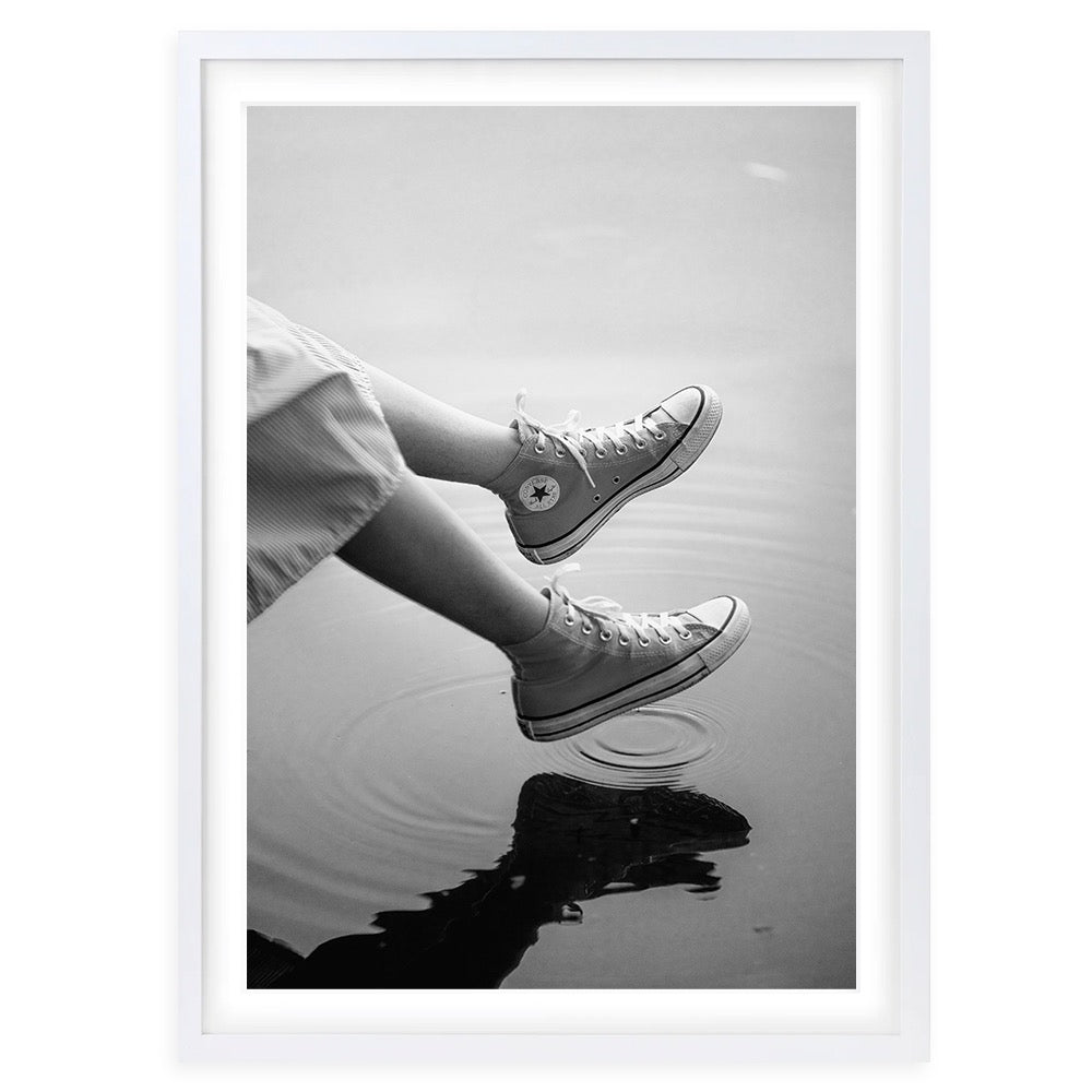 Converse Lake Large 105cm x 81cm Framed A1 Art Print