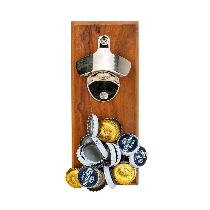 Wooden Magnetic Bottle Opener