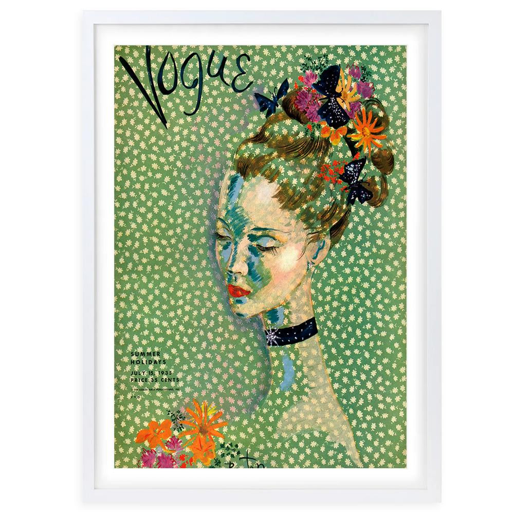 Vogue July 1935 105cm x 81cm Framed A1 Art Print