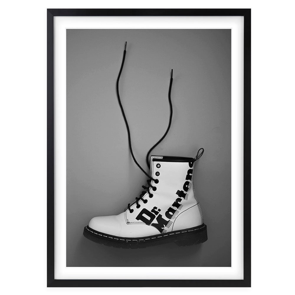 Doc Martins 105cm x 81cm Framed A1 Art Print