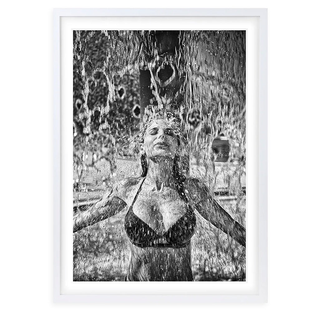 Summer Showers 105cm x 81cm Framed A1 Art Print