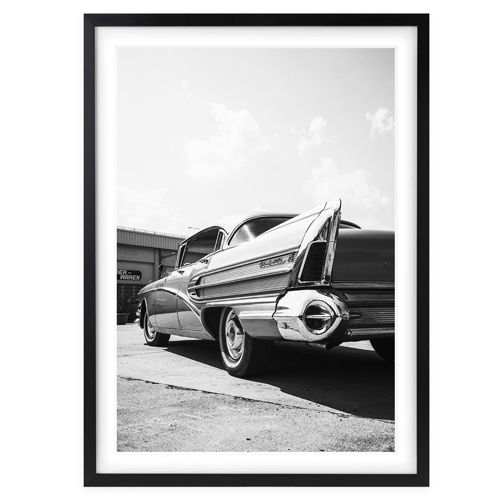 Vintage Car 105cm x 81cm Framed A1 Art Print