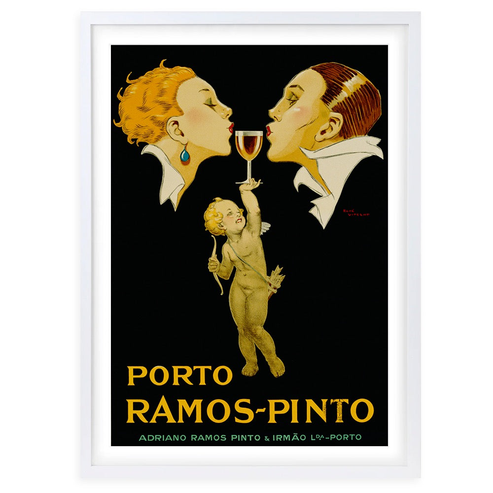 Porto Ramos Pinto 105cm x 81cm Framed A1 Art Print