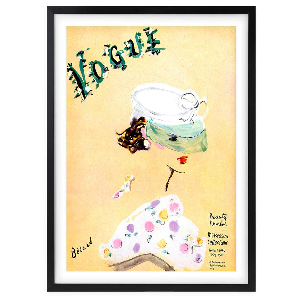 Vogue June 1935 1 105cm x 81cm Framed A1 Art Print