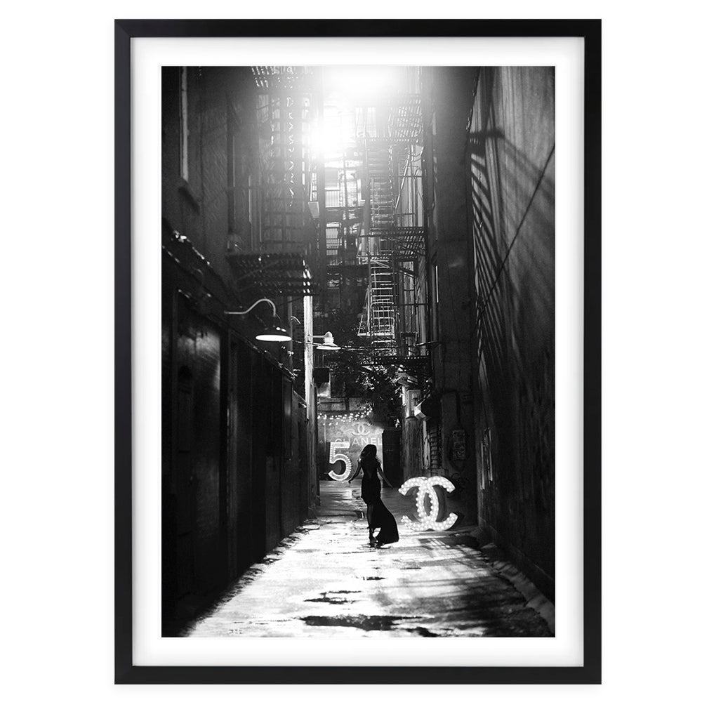Chanel Large 105cm x 81cm Framed A1 Art Print