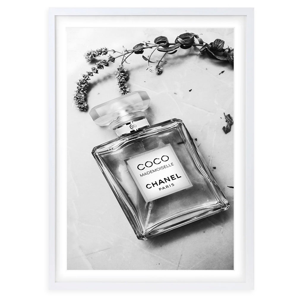 Chanel Bottle Large 105cm x 81cm Framed A1 Art Print