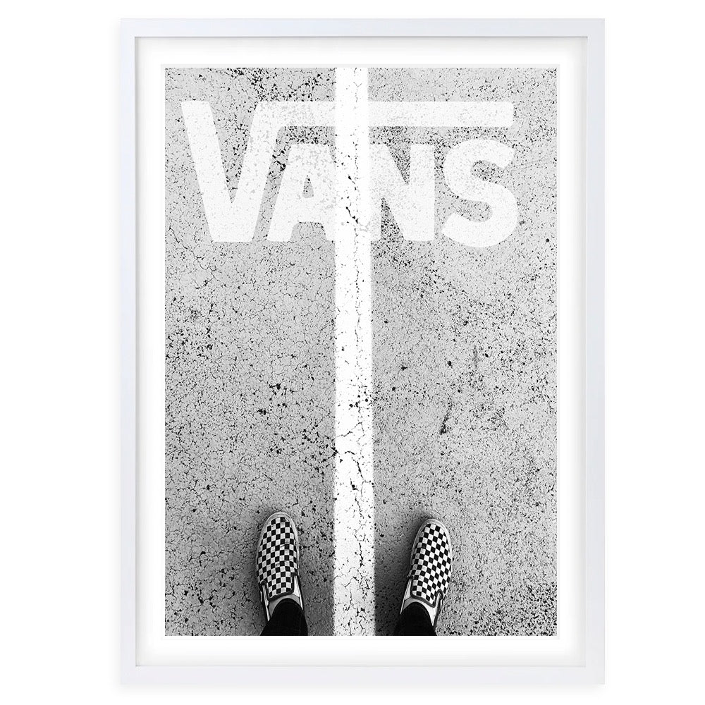 Vans Sneakers 105cm x 81cm A1 Art Print