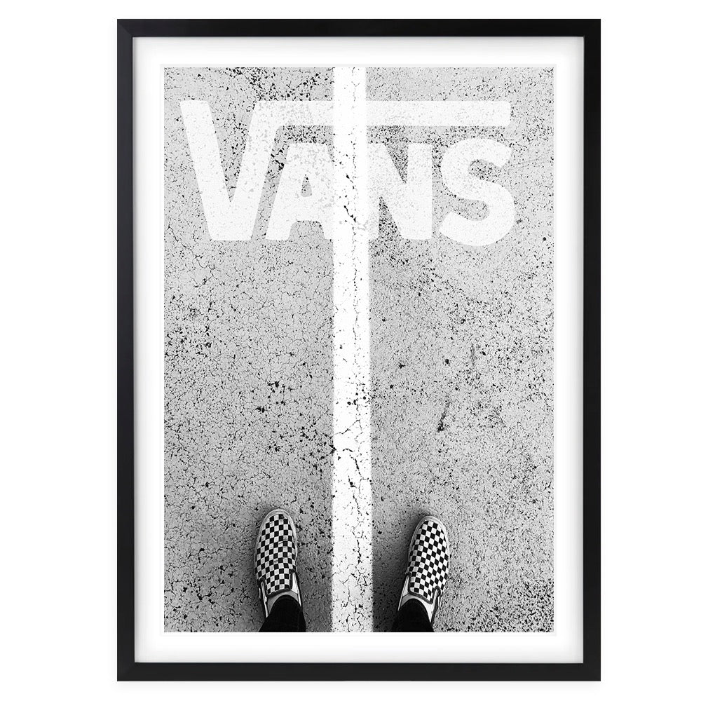 Vans Sneakers 105cm x 81cm A1 Art Print