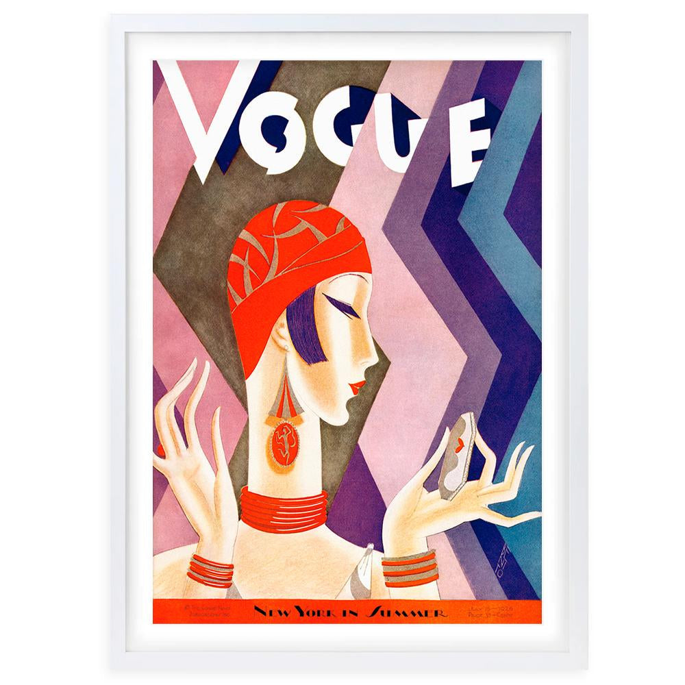 Vogue July 1926 105cm x 81cm Framed A1 Art Print