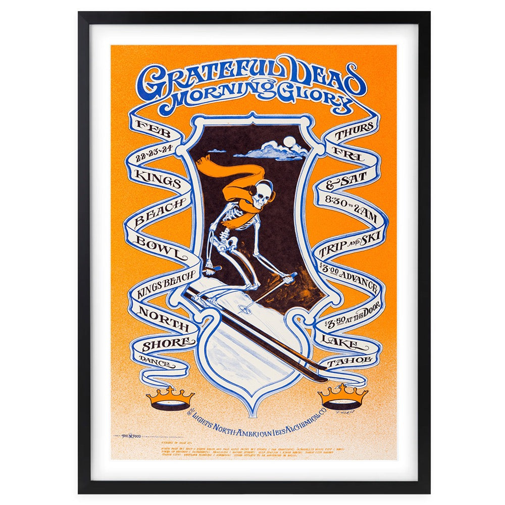 The Grateful Dead - Kings Beach 1968 105cm x 81cm Framed A1 Art Print