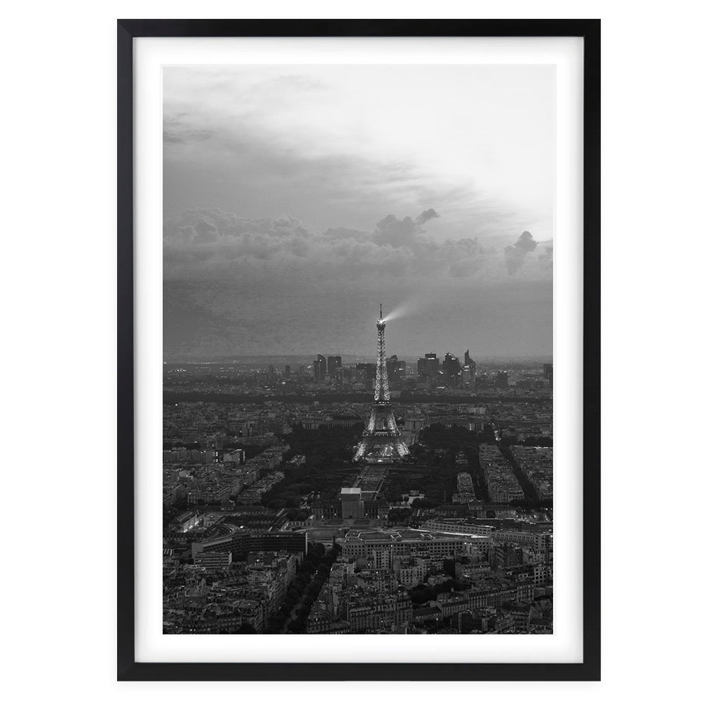 Paris Skies 105cm x 81cm Framed A1 Art Print