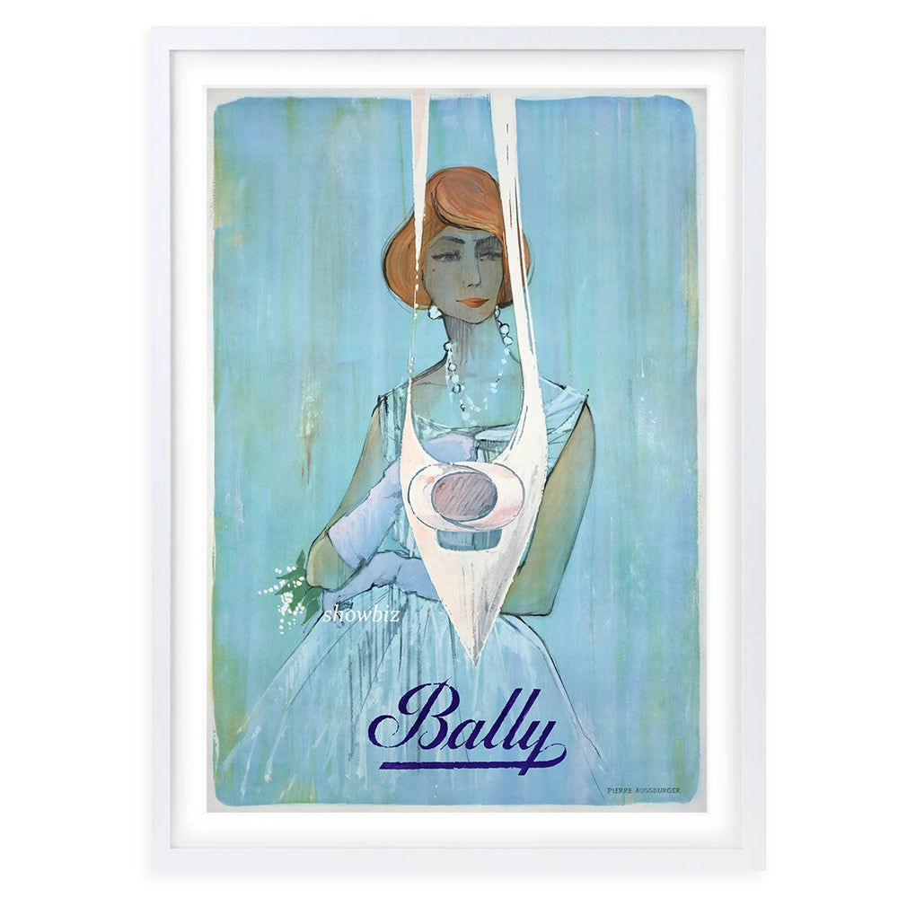 Bally Showbiz Large 105cm x 81cm Framed A1 Art Print