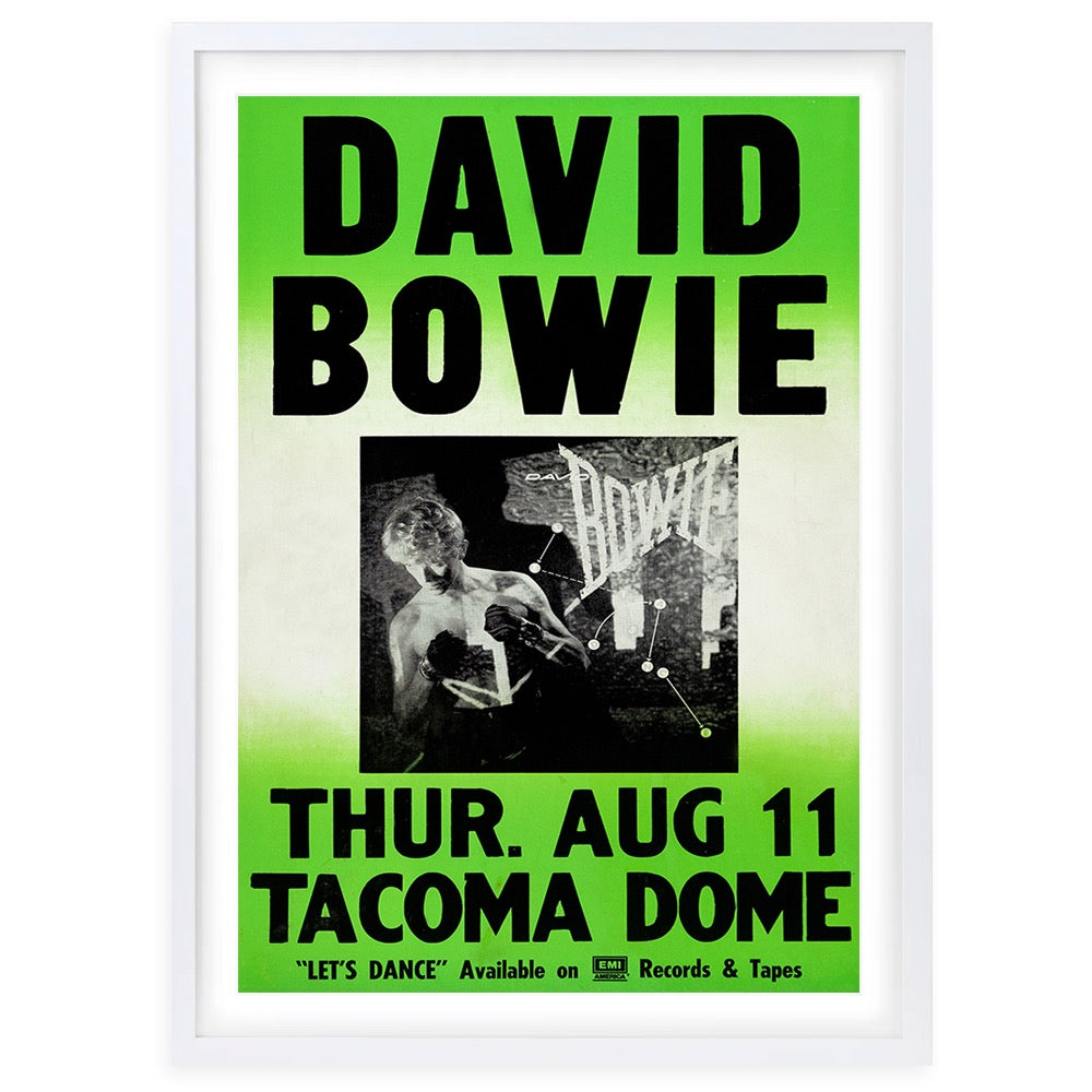 David Bowie Large 105cm x 81cm Framed A1 Art Print