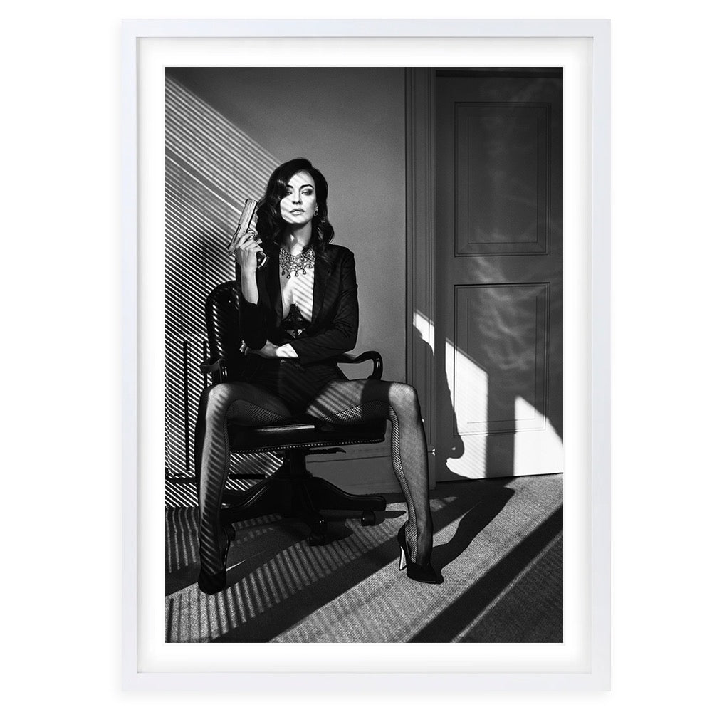 Hold You Hostage 105cm x 81cm Framed A1 Art Print