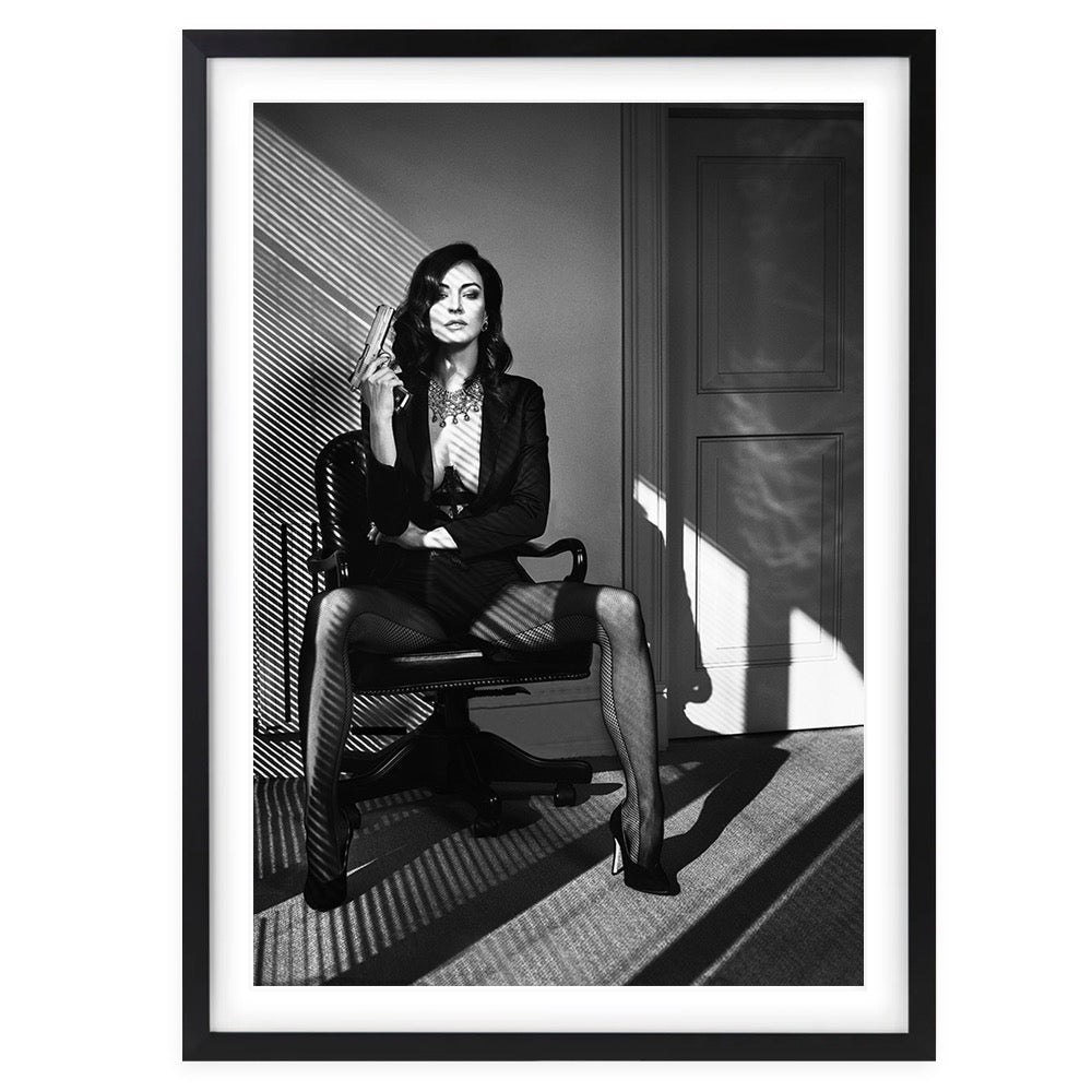 Hold You Hostage 105cm x 81cm Framed A1 Art Print