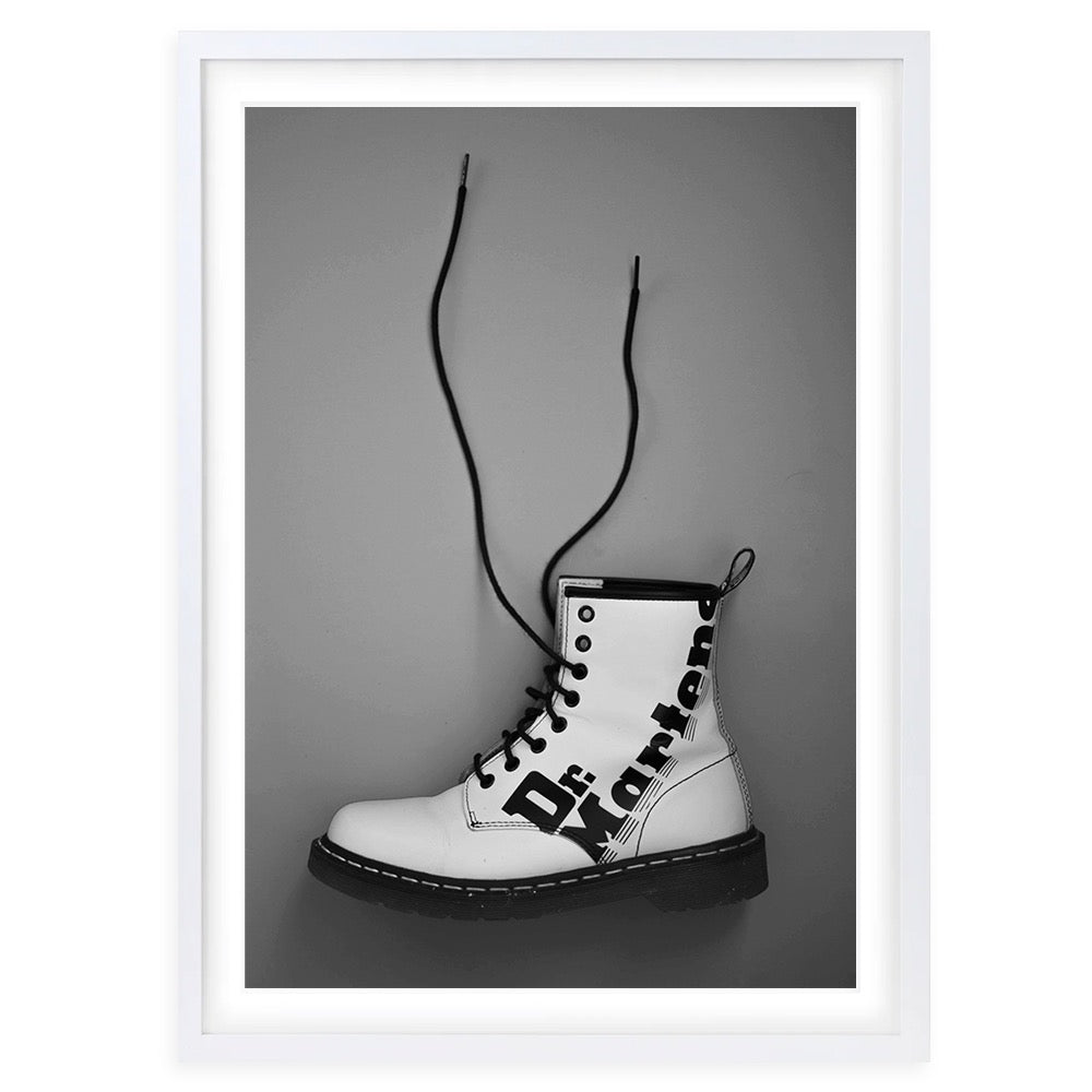 Doc Martins 105cm x 81cm Framed A1 Art Print