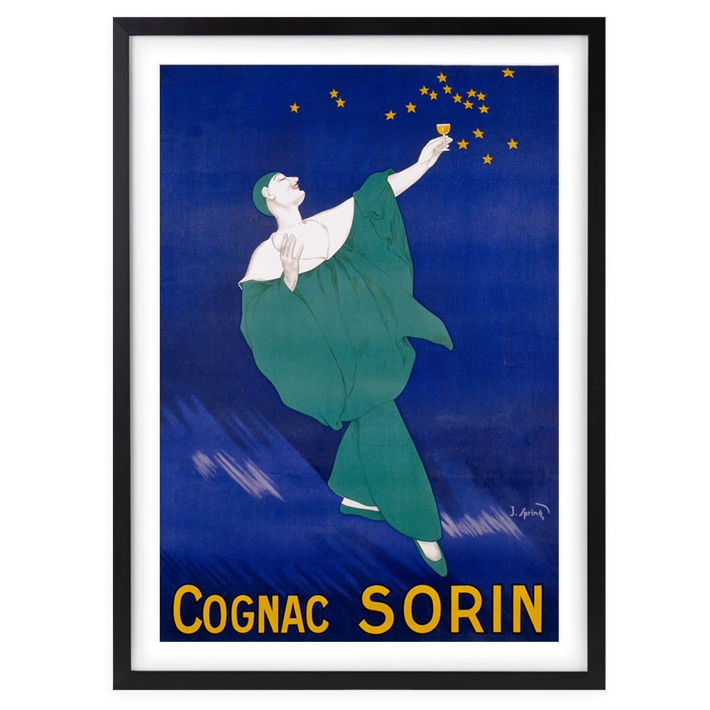 Cognac Sorin Large 105cm x 81cm Framed A1 Art Print