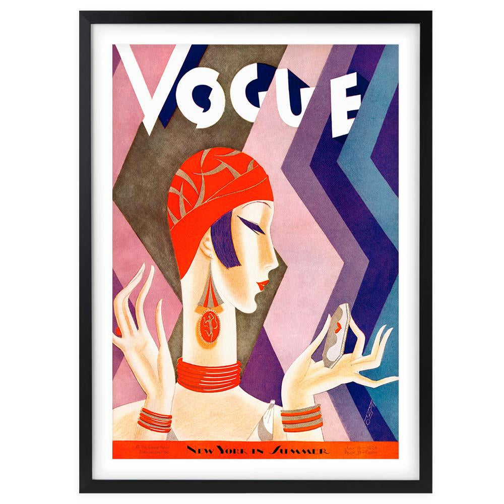 Vogue July 1926 105cm x 81cm Framed A1 Art Print