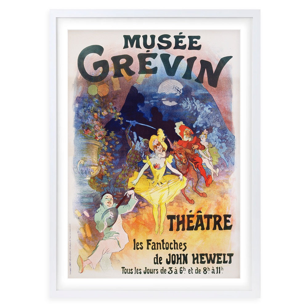 Musee Grevin 105cm x 81cm Framed A1 Art Print