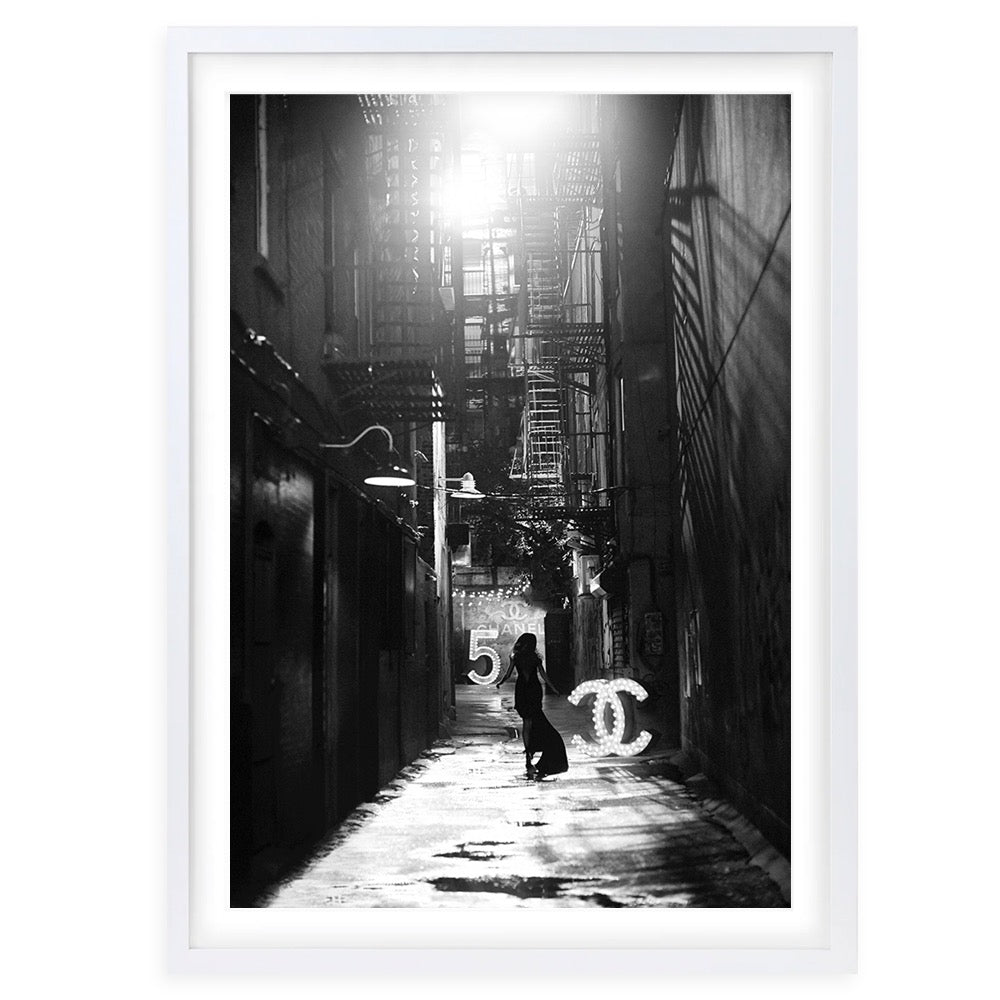 Chanel Large 105cm x 81cm Framed A1 Art Print