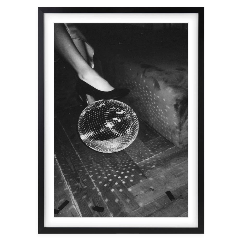 Disco Shoes 105cm x 81cm Framed A1 Art Print