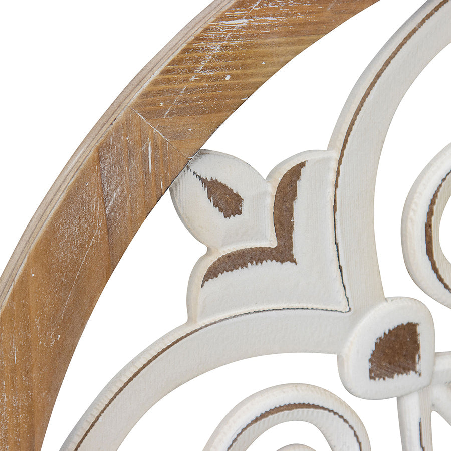 Framed Circolo Moulded Wall Decor 60cms