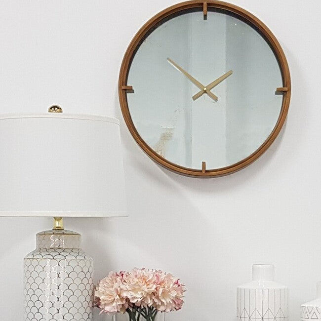 Baltimore Wall Clock With Metal Frame