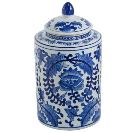 Indra Porcelain Jar With Lid